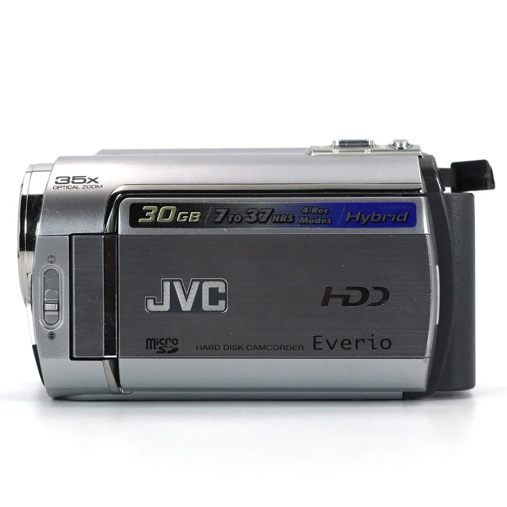 JVC Everio GZ-MG330HU Camcorder Silver 30GB HDD 35x Zoom Recording